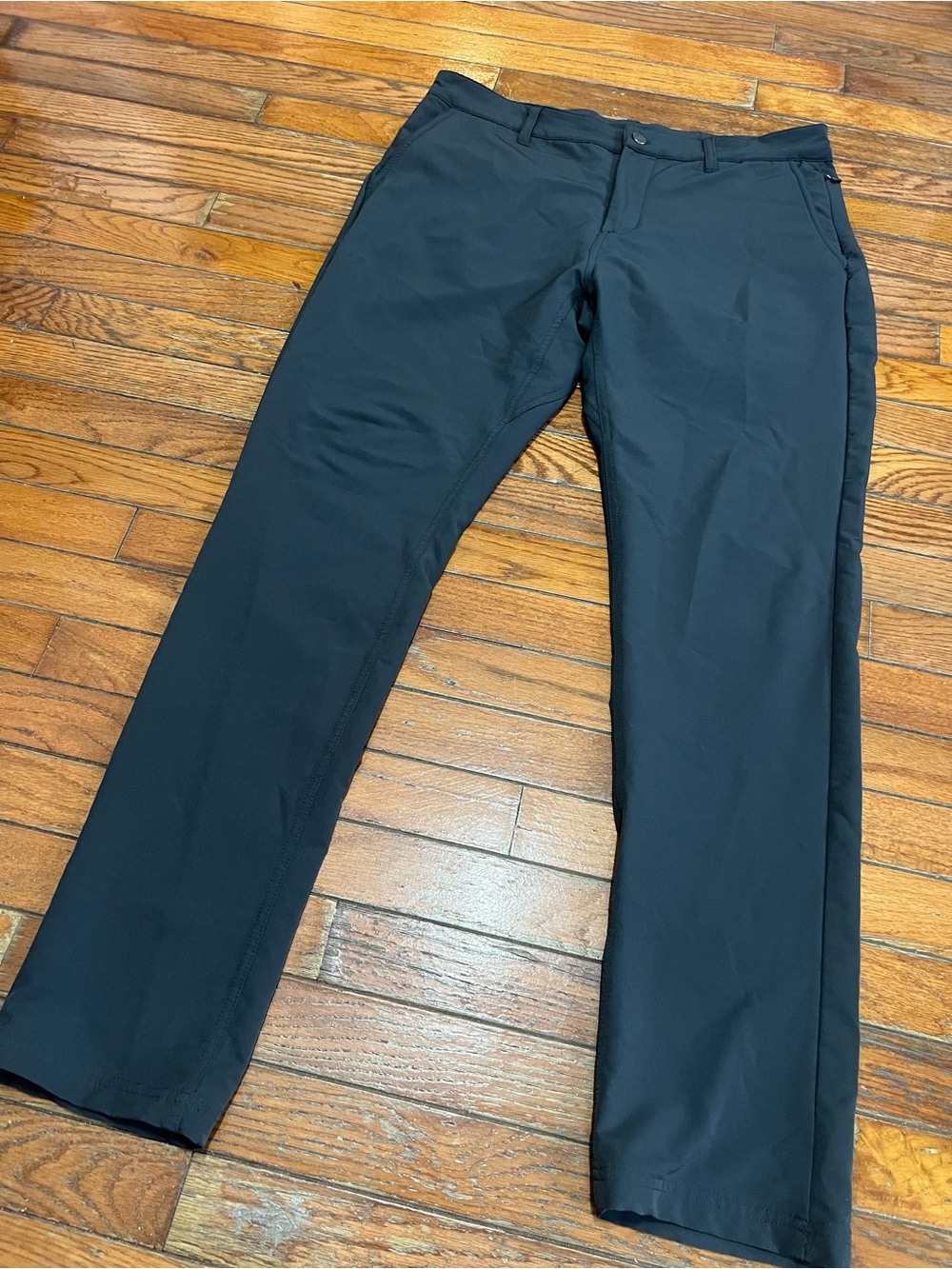 Kyodan Black Straight-Leg Performance Chinos size 34x31 men